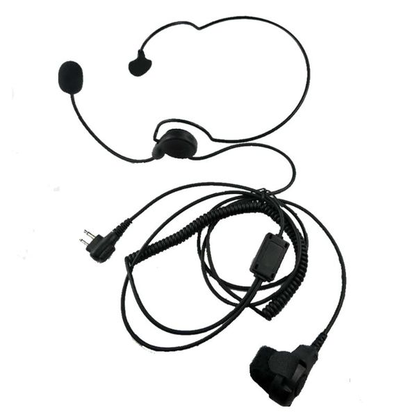 walkie talkie 2 pin advanced unilateral headphone mic finger pneckband earpiece cycling field tactical for motorola gp68, gp88 radio
walkie talkie 2 pin advanced unilateral headphone mic finger pneckband earpiece cycling field tactical for motorola gp68, gp88 radio