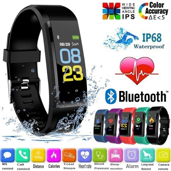 klw - bluetooth smart watch, color display wristband, waterproof, heart rate and blood prsure monitor
klw - bluetooth smart watch, color display wristband, waterproof, heart rate and blood prsure monitor