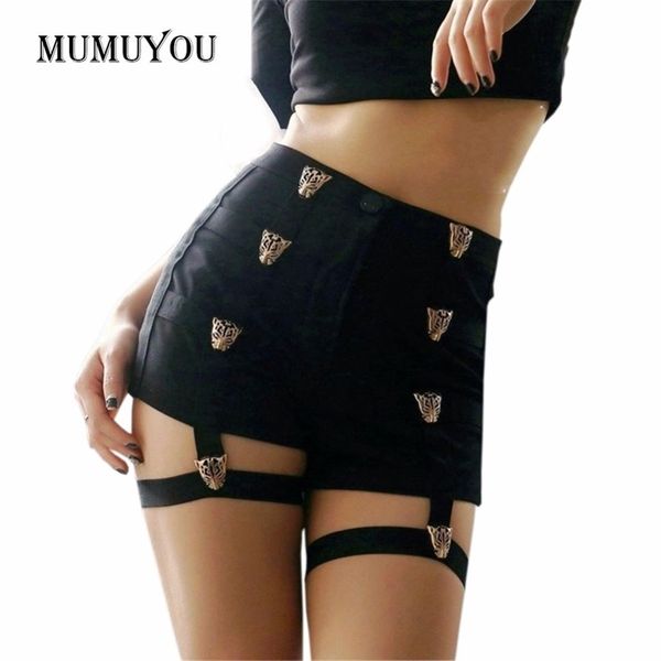 ladies shorts high waist punk rock bandage hollow out dance show party club short pants 200-955 y200403, White;black
ladies shorts high waist punk rock bandage hollow out dance show party club short pants 200-955 y200403, White;black