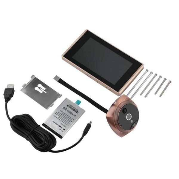 4300e digital door viewer doorbell 2 million pixels 4.3in lcd screen night vision 160 degree smart outdoor doorbell
4300e digital door viewer doorbell 2 million pixels 4.3in lcd screen night vision 160 degree smart outdoor doorbell