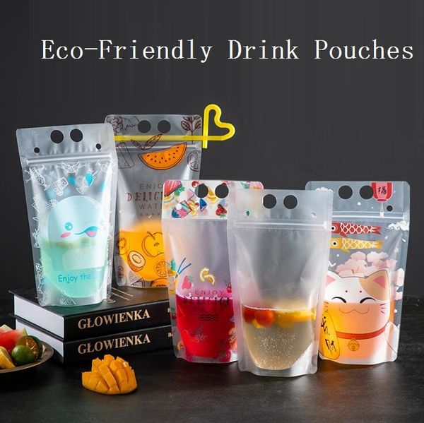 stand-up drink pouches bags zipper seal drinking bag with straw reclosable heat-proof juice milk coffee liquid beverages packing bags
stand-up drink pouches bags zipper seal drinking bag with straw reclosable heat-proof juice milk coffee liquid beverages packing bags