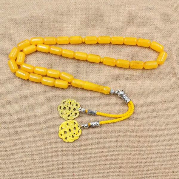 yellow resin tasbih 33 bead ambers color muslim man rosary eid gift yellow metal tassel islamic bracelet turkish jewelry misbaha y200730, Black
yellow resin tasbih 33 bead ambers color muslim man rosary eid gift yellow metal tassel islamic bracelet turkish jewelry misbaha y200730, Black