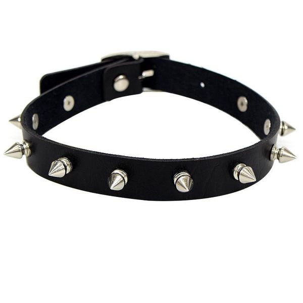 spike rivet gothic black pu leather choker belt collar women goth necklace for women party club chocker jewelry chunky qylndj, White
spike rivet gothic black pu leather choker belt collar women goth necklace for women party club chocker jewelry chunky qylndj, White