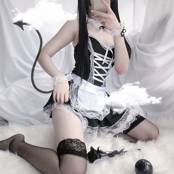 lolita maid cosplay babydoll uniform erotic role play apron french servant lady lingerie, Black;white
lolita maid cosplay babydoll uniform erotic role play apron french servant lady lingerie, Black;white
