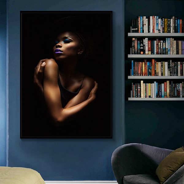 black nude african woman oil painting on canvas posters and prints cuadros wall art pictures for living room
black nude african woman oil painting on canvas posters and prints cuadros wall art pictures for living room