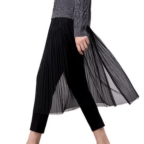 lady skirt ankle-length perspective korean style new fashion voile solid black cool yong girl skirts
lady skirt ankle-length perspective korean style new fashion voile solid black cool yong girl skirts