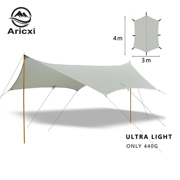 tents and shelters aricxi ultra light tarp 4*3 meters 15d nylon silicone coating outdoor caming tent shelter butterfly shape
tents and shelters aricxi ultra light tarp 4*3 meters 15d nylon silicone coating outdoor caming tent shelter butterfly shape