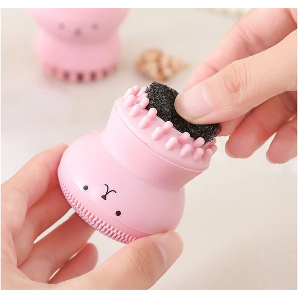 silicone face cleansing brush exfoliating cute pink ocs shape brush cleaning pad facial spa skin face scrub washing brush wmteyq
silicone face cleansing brush exfoliating cute pink ocs shape brush cleaning pad facial spa skin face scrub washing brush wmteyq