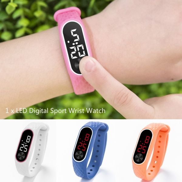 simple kid watch bracelet led digital sport wrist watch for child boys girls watch, Blue
simple kid watch bracelet led digital sport wrist watch for child boys girls watch, Blue