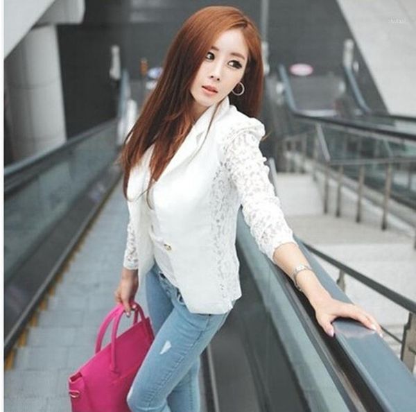 2021 women's slim jacket spring autumn fit outwear black pillow open stitch long sleeve slim fit lace stitching small suit1, Black;brown
2021 women's slim jacket spring autumn fit outwear black pillow open stitch long sleeve slim fit lace stitching small suit1, Black;brown