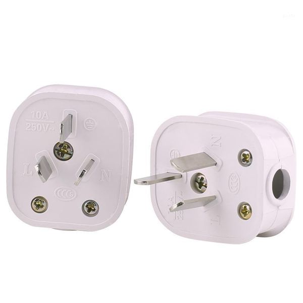 2pcs au australia nz cn china ac electrical power plug 10a/16a detachable assembly extension cord cable male plug white1
2pcs au australia nz cn china ac electrical power plug 10a/16a detachable assembly extension cord cable male plug white1