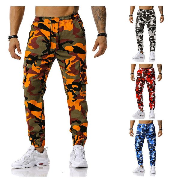 new european men's cotton casual military camouflage combat overalls jogging work pants 8015, Black
new european men's cotton casual military camouflage combat overalls jogging work pants 8015, Black