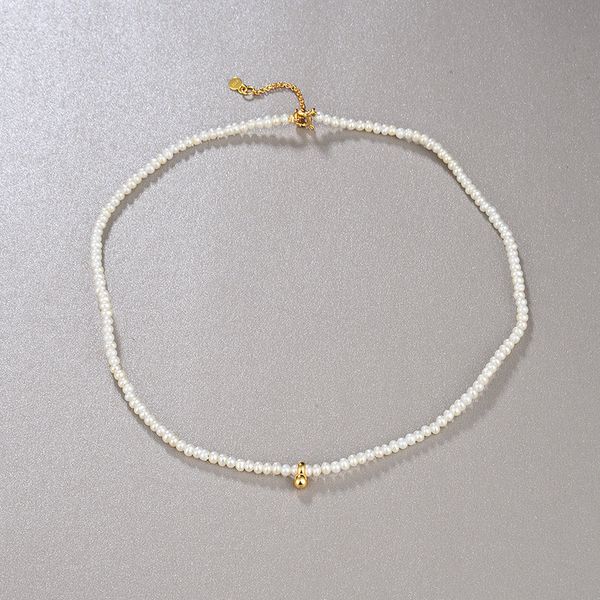 2021 new s925 silver plated 18k gold simple classic elegant natural pearl necklace
2021 new s925 silver plated 18k gold simple classic elegant natural pearl necklace