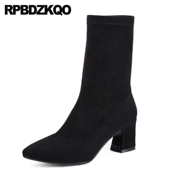 boots high heel grey pointy ladies shoes women suede autumn black short slip on winter fur pointed toe chunky ankle
boots high heel grey pointy ladies shoes women suede autumn black short slip on winter fur pointed toe chunky ankle