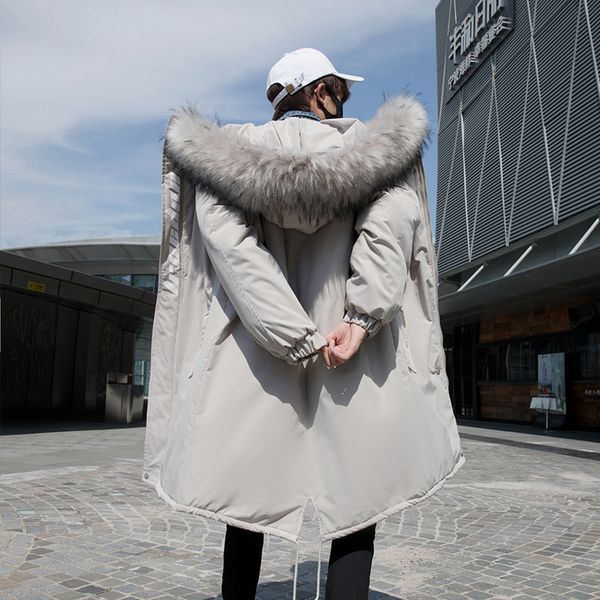 2020 winter jacket men big fur callor oversize padded jacket coat streetwear hooded jacket parkas cotton harajuku coat outwear c1212, Black
2020 winter jacket men big fur callor oversize padded jacket coat streetwear hooded jacket parkas cotton harajuku coat outwear c1212, Black
