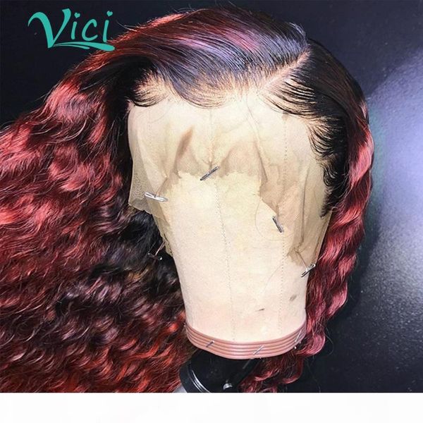 burgundy lace front wig brazilian ombre curly human hair wig 1b 99j long curly lace front preplucked 150% remy for women, Black;brown
burgundy lace front wig brazilian ombre curly human hair wig 1b 99j long curly lace front preplucked 150% remy for women, Black;brown