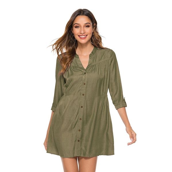 female #039s wear sells autumn/winter 2020 s thin waist casual cross-border shirt v5j2, White
female #039s wear sells autumn/winter 2020 s thin waist casual cross-border shirt v5j2, White