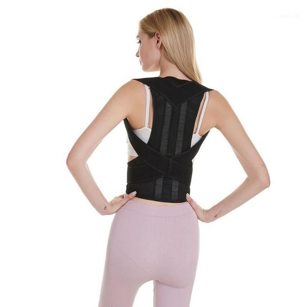 back correction belt adjustable posture corrector back support shoulder brace health fixer tape equipment1, Black;blue
back correction belt adjustable posture corrector back support shoulder brace health fixer tape equipment1, Black;blue