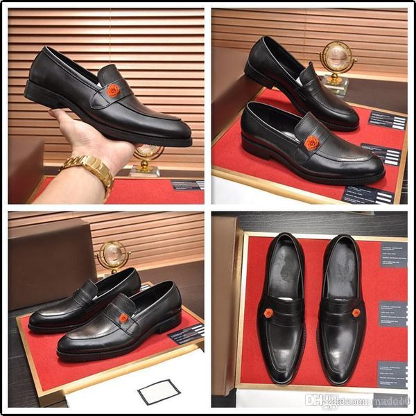 c6 2020 new men dress shoes leather casual shoe soft lightness non-slip waterproof casual shoes wear-resistant shoes 33, Black 
c6 2020 new men dress shoes leather casual shoe soft lightness non-slip waterproof casual shoes wear-resistant shoes 33, Black