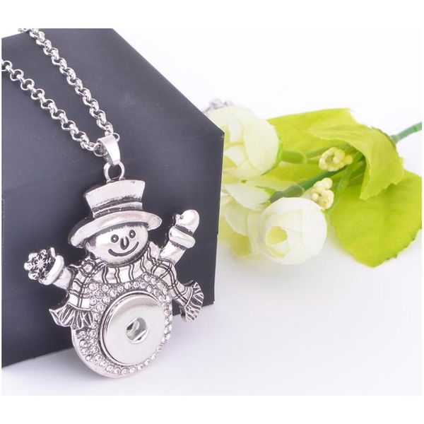 noosa women's ginger snap pendant necklace interchangeable jewelry fit 18/20mm snap chunk button christmas gift snowma jllpkn home003, Silver
noosa women's ginger snap pendant necklace interchangeable jewelry fit 18/20mm snap chunk button christmas gift snowma jllpkn home003, Silver