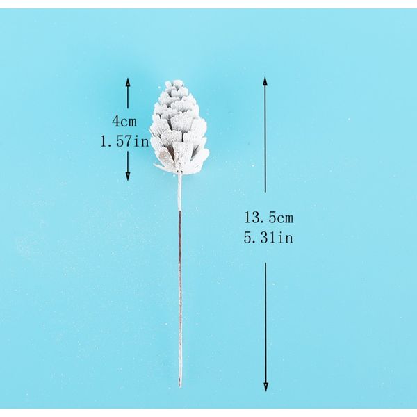 6pcs mini pine nuts artificial pine cones lawn artificial flowers ornaments for christmas home wedding decoration fake flowers f wmtmju