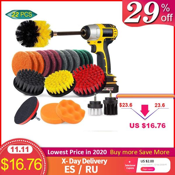 22pcs электрическая дрель щетки ванной поверхности ванна плитки и затирка all purpose питания скруббер cleaning kit электрическая дрель кист
22pcs электрическая дрель щетки ванной поверхности ванна плитки и затирка all purpose питания скруббер cleaning kit электрическая дрель кист