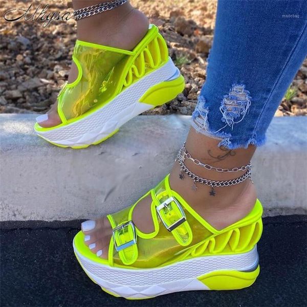 slippers discvry pvc wedge 2021 summer fashion female transparent belt buckle super high heel platform plus sizes1, Black
slippers discvry pvc wedge 2021 summer fashion female transparent belt buckle super high heel platform plus sizes1, Black
