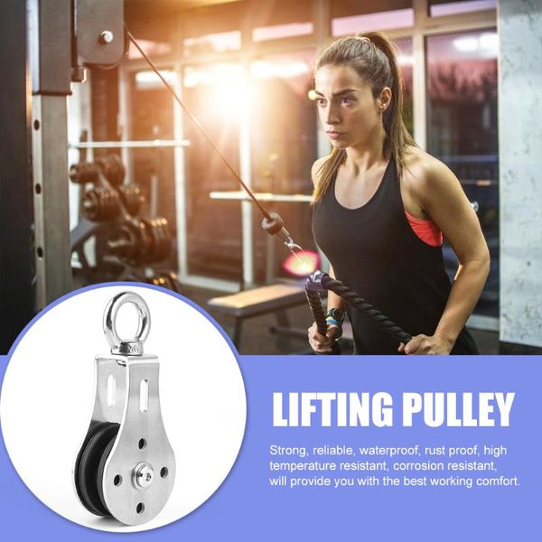 accessories stainless steel fitness pulley bearing heavy lifting workout mute gym equipment for effective working-out accessory
accessories stainless steel fitness pulley bearing heavy lifting workout mute gym equipment for effective working-out accessory