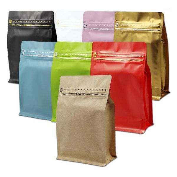 gift wrap 20pcs stand up open muticolor aluminum foil package bag mylar coffee snack storage packaging pouch with zipper1
gift wrap 20pcs stand up open muticolor aluminum foil package bag mylar coffee snack storage packaging pouch with zipper1