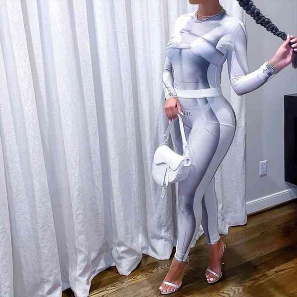 fashion women casual 2 piece outfits long sleeve crew neck tie dye print bodysuit skinny pants set tracksuits, White
fashion women casual 2 piece outfits long sleeve crew neck tie dye print bodysuit skinny pants set tracksuits, White