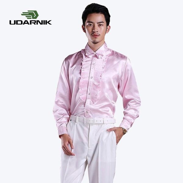men's long sleeve ruffle pleated silky shirts full long sleeve fashion casual frill men dress shirt party stage clothes 903-b214, White;black
men's long sleeve ruffle pleated silky shirts full long sleeve fashion casual frill men dress shirt party stage clothes 903-b214, White;black