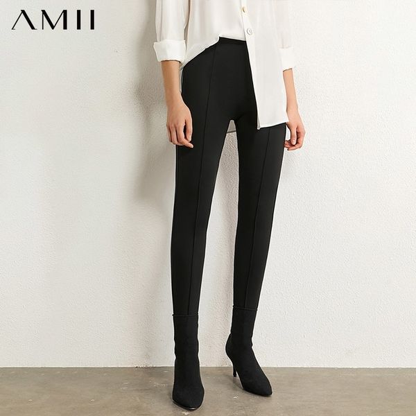amii minimalism autumn causal women leggings streetwear high waist slim fit women's leggings ankel-length female pants 1313 201027, Black
amii minimalism autumn causal women leggings streetwear high waist slim fit women's leggings ankel-length female pants 1313 201027, Black