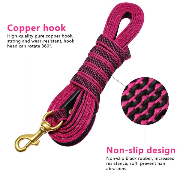 long nylon non-slip dog tracking lead leash for medium large dogs walking training 2m 3m 5m q1218
long nylon non-slip dog tracking lead leash for medium large dogs walking training 2m 3m 5m q1218