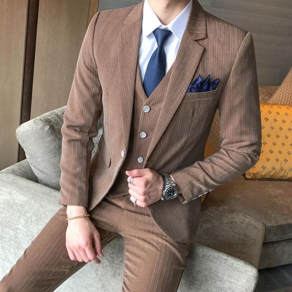 men's suits & blazers men suit wedding dress business casual blazer groom three pieces terno slim fit party clothing single button vert, White;black
men's suits & blazers men suit wedding dress business casual blazer groom three pieces terno slim fit party clothing single button vert, White;black
