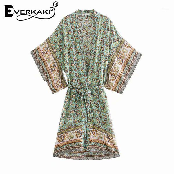 everkaki boho floral print kimono coats women summer sashes loose bikini overall gypsy ladies kimonos female 2020 new fashion1, Black;brown 
everkaki boho floral print kimono coats women summer sashes loose bikini overall gypsy ladies kimonos female 2020 new fashion1, Black;brown