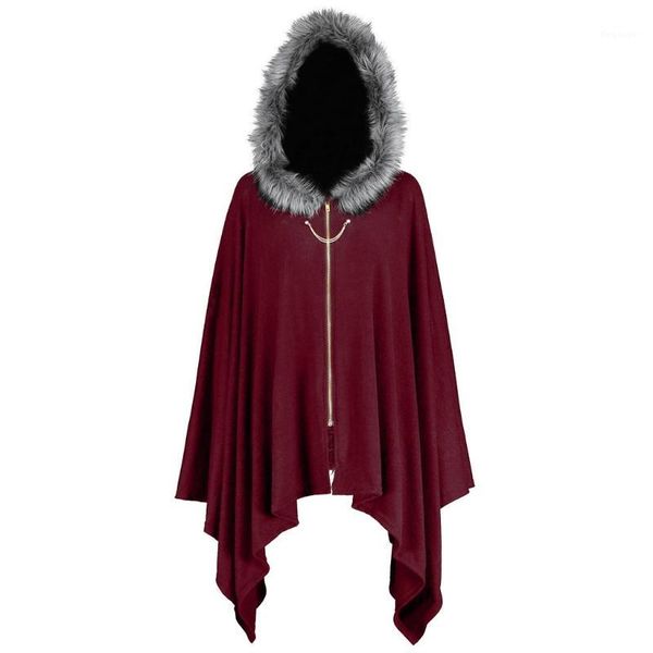 coat plus size fashion women plus size bat hooded plush hat zipper holiday party cloak outwear vintage causal party winter19nov41, Black
coat plus size fashion women plus size bat hooded plush hat zipper holiday party cloak outwear vintage causal party winter19nov41, Black