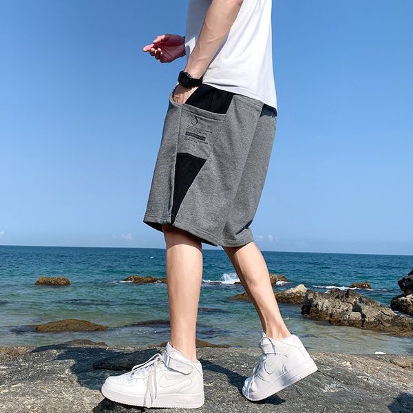 2020 new large loose hip hop pant with 5-inch personality and fashion sports beach shorts for men, White;black
2020 new large loose hip hop pant with 5-inch personality and fashion sports beach shorts for men, White;black