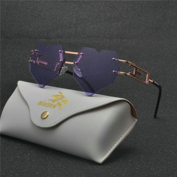 design fashion brand love 2020 sunglasses shades women rimless heart sun pink eyewear elegant red lady vintage glasses fml thwpd, White;black
design fashion brand love 2020 sunglasses shades women rimless heart sun pink eyewear elegant red lady vintage glasses fml thwpd, White;black