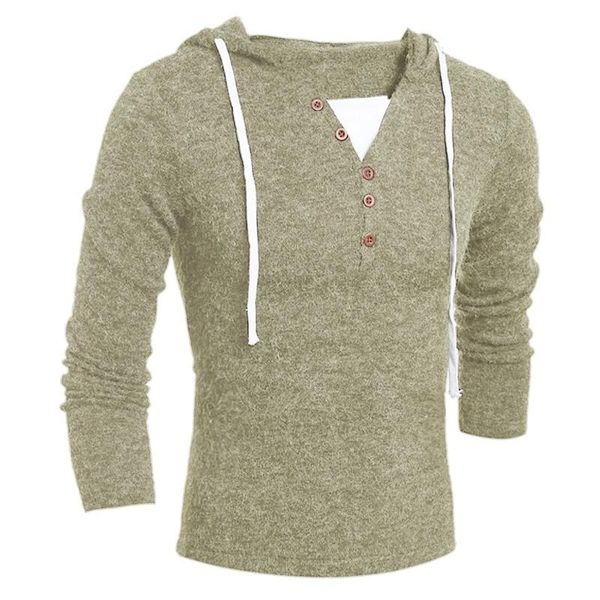 autumn and winter men's sweater men's casual knitted sweater solid color hooded slim pullover, White;black
autumn and winter men's sweater men's casual knitted sweater solid color hooded slim pullover, White;black