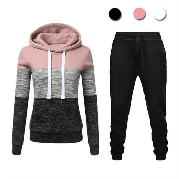 winter casual tracksuit women 2 piece set hoodies pants sportwear womens sports suit hooded sweatshirt set female clothes, Gray
winter casual tracksuit women 2 piece set hoodies pants sportwear womens sports suit hooded sweatshirt set female clothes, Gray