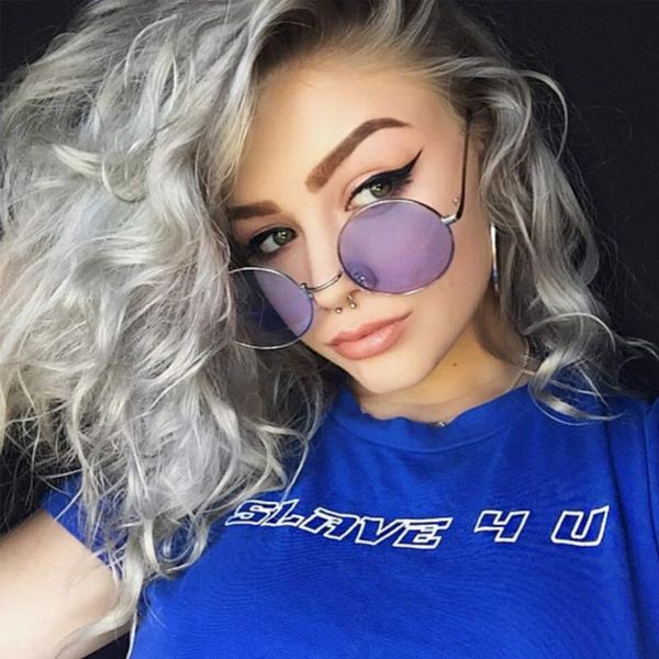 sunglasses brand designer round for women men sun glasses frame pink mirror eyeglass lunette de soleil femme, White;black
sunglasses brand designer round for women men sun glasses frame pink mirror eyeglass lunette de soleil femme, White;black