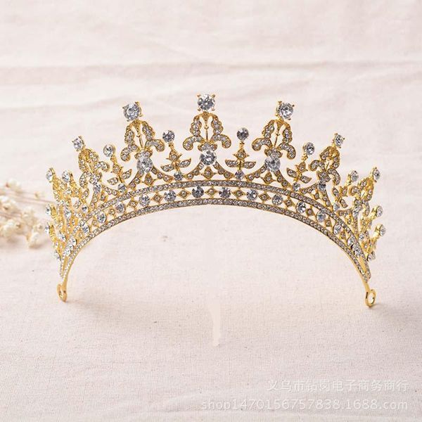 forseven vintage shining crystal tiaras crowns princess queen women girl birthday headband bride noiva wedding hair jewelry1, Golden;silver
forseven vintage shining crystal tiaras crowns princess queen women girl birthday headband bride noiva wedding hair jewelry1, Golden;silver