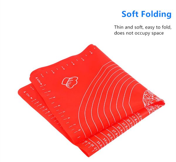 reusable silicone baking mat kneading dough mat for rolling dough pad large non-stick oven patisserie baking accessories tools
reusable silicone baking mat kneading dough mat for rolling dough pad large non-stick oven patisserie baking accessories tools