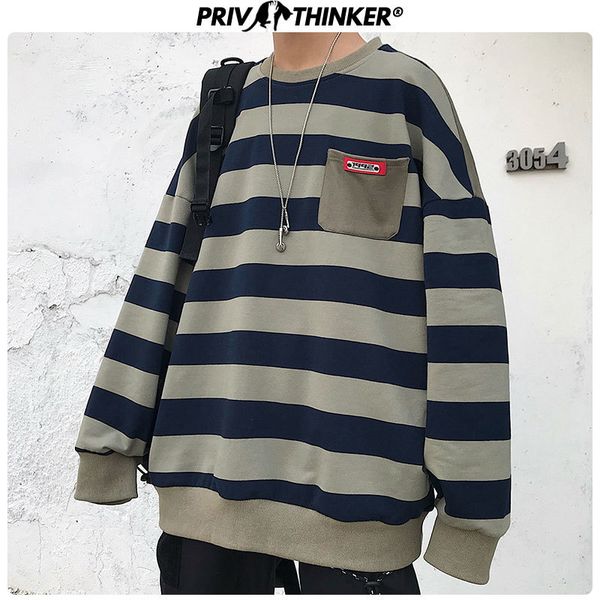 men striped autumn streetwear sweatshirt mens casual o-neck long sleeve hoodie male hip hop loose clothes kg-271, Black
men striped autumn streetwear sweatshirt mens casual o-neck long sleeve hoodie male hip hop loose clothes kg-271, Black