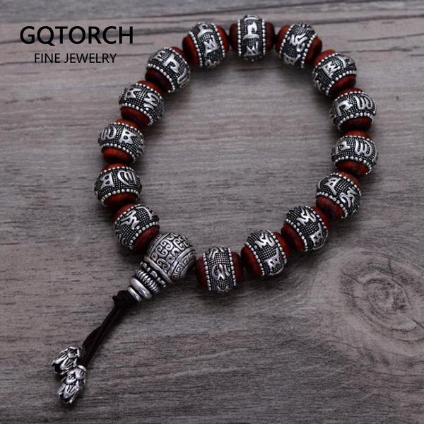 tibetan om mani padme hum bracelet natural lobular red sandalwood inlaid 999 sterling silver buddha mantra for men women lovers q1201, Black
tibetan om mani padme hum bracelet natural lobular red sandalwood inlaid 999 sterling silver buddha mantra for men women lovers q1201, Black
