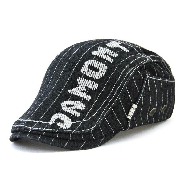 denim berets men women hat letter embroidery lovers visor cap casual sun hat gorras, Blue;gray
denim berets men women hat letter embroidery lovers visor cap casual sun hat gorras, Blue;gray