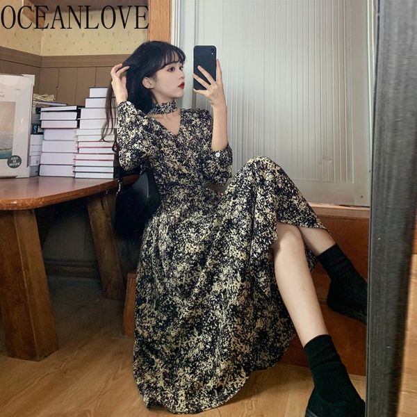 casual dresses oceanlove autumn vintage woman dress hollow out v neck floral print vestidos korean winter ins fashion 19162, Black;gray
casual dresses oceanlove autumn vintage woman dress hollow out v neck floral print vestidos korean winter ins fashion 19162, Black;gray