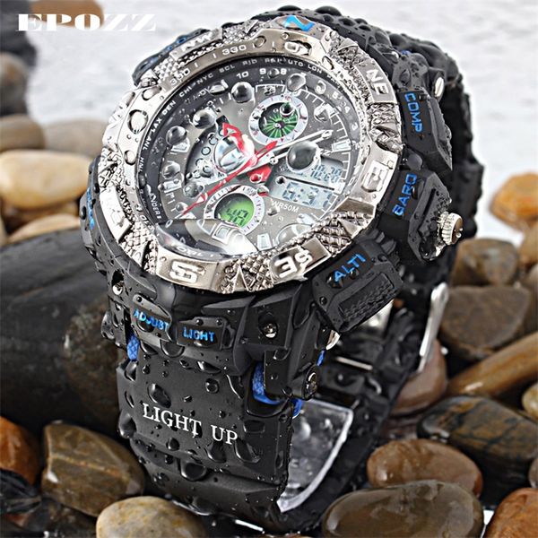 epozz fashion analog digital mens sport watches swimming male watch waterproof 50m round plastic ring hours outdoor e1311 201209, Slivery;brown
epozz fashion analog digital mens sport watches swimming male watch waterproof 50m round plastic ring hours outdoor e1311 201209, Slivery;brown