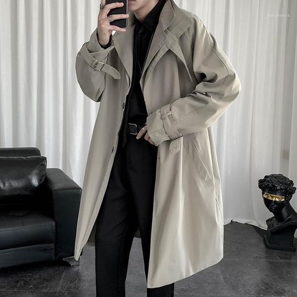 autumn windbreaker men spring casual coat long windbreaker men coat double breasted streetwear mens long trench bg50th1, Tan;black
autumn windbreaker men spring casual coat long windbreaker men coat double breasted streetwear mens long trench bg50th1, Tan;black