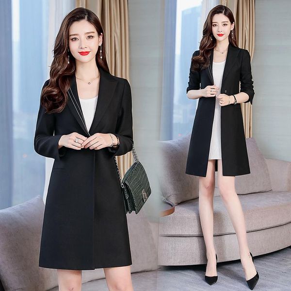 new temperament spring autumn women crop buckle lapel coat solid color ladies long trench, Tan;black
new temperament spring autumn women crop buckle lapel coat solid color ladies long trench, Tan;black